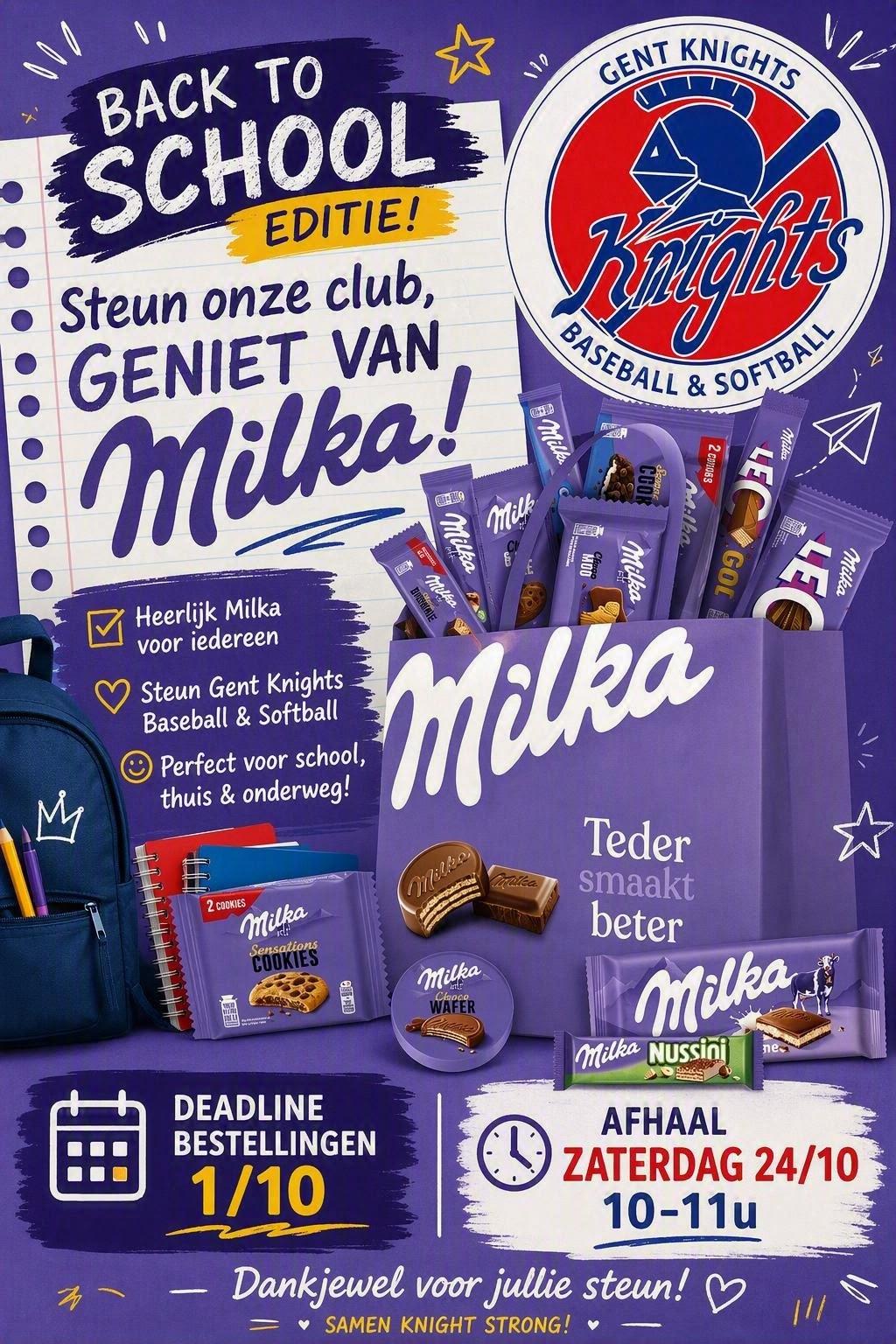Koekjesverkoop 2026 Gent Knights