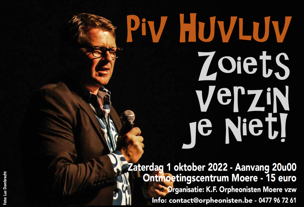 Comedy avond Piv Huvluv